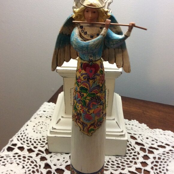 Colorful Angel Sculpture - Picture 2 of 2